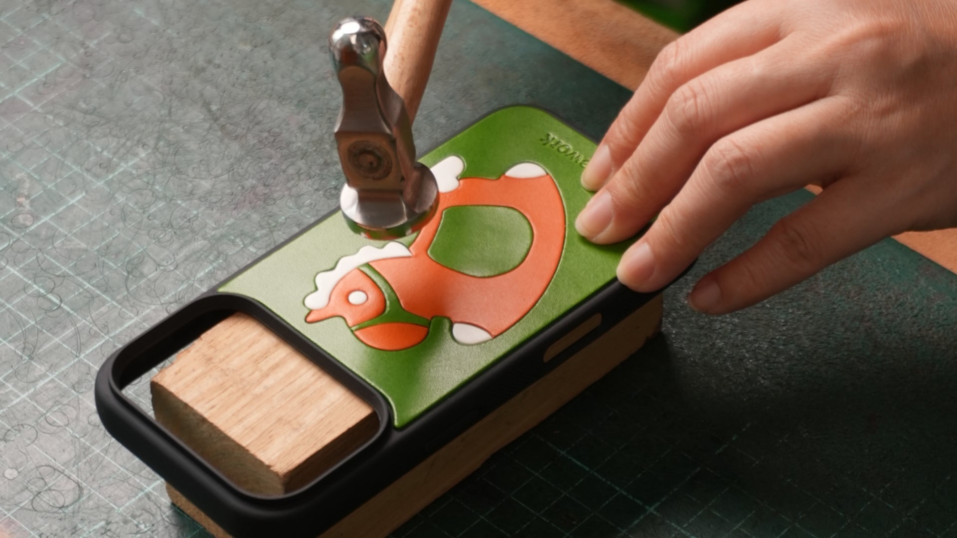 Handmade Two-Tone Horse Charm & Phone Case: Lucky Charm for Success, Travel & Gifting