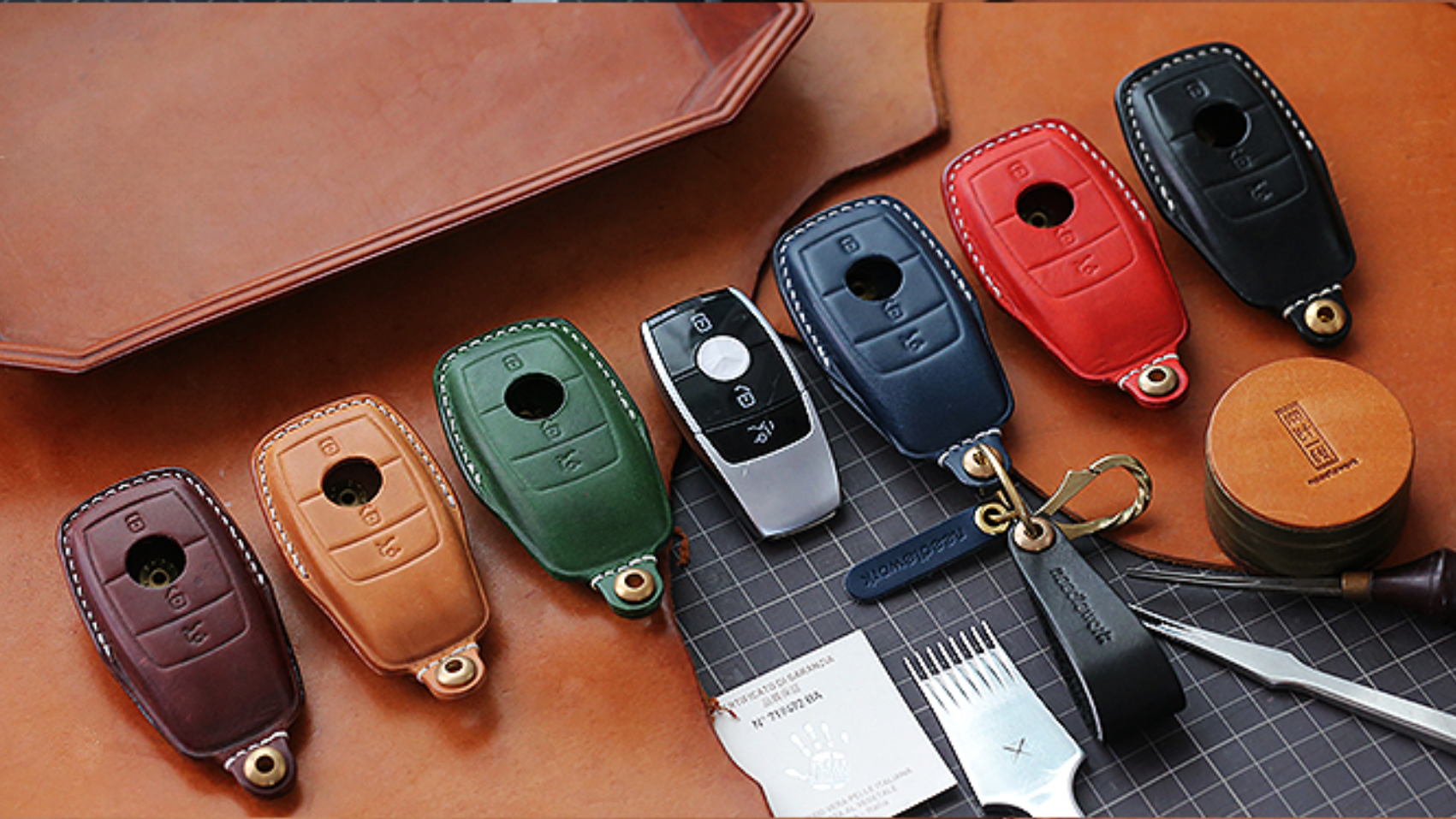 Crafting with Care: The Needlework Car Key Cases Designed for Your Beloved Ride