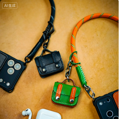 Shrinking the Vintage British Postman Satchel Into an Earbud Case