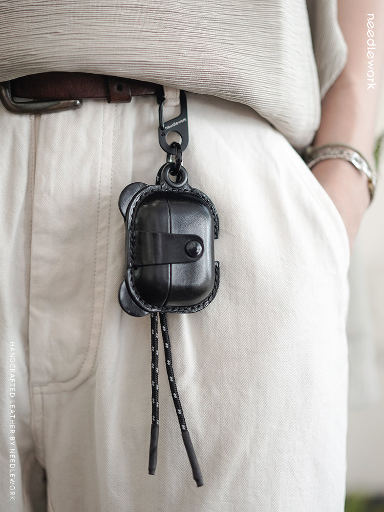 NEEDLEWORK Leather Airpods Cases Mickey Mouse Cartoon Style