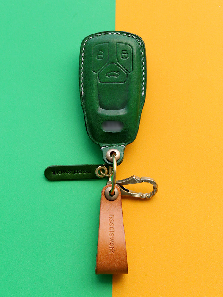 NEEDLEWORK Leather Car Key Cases for Audi Q2L/A2L/A4L/A5/Q5L/A6L Car