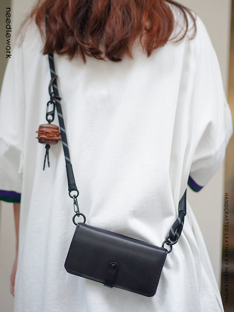 NEEDLEWORK Leather Flip cover wallet phone case for iPhone 11-17