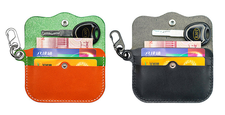 NEEDLEWORK Handmade Leather Card holder