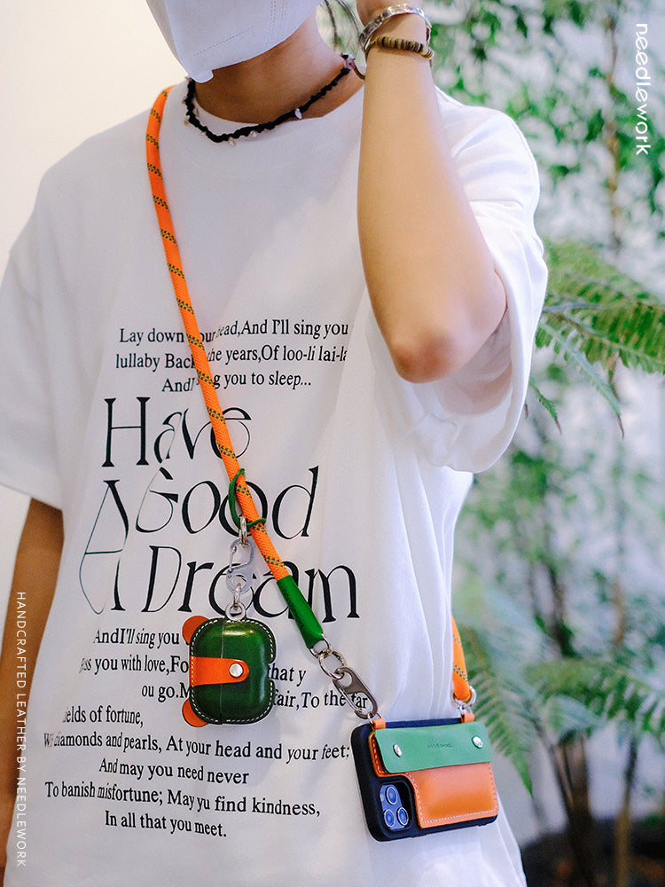 NEEDLEWORK Leather Airpods Cases Mickey Mouse Cartoon Style