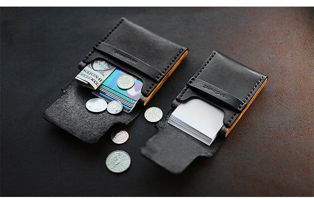 NEEDLEWORK Retro Leather Cigarette cases multifunctional storage bag