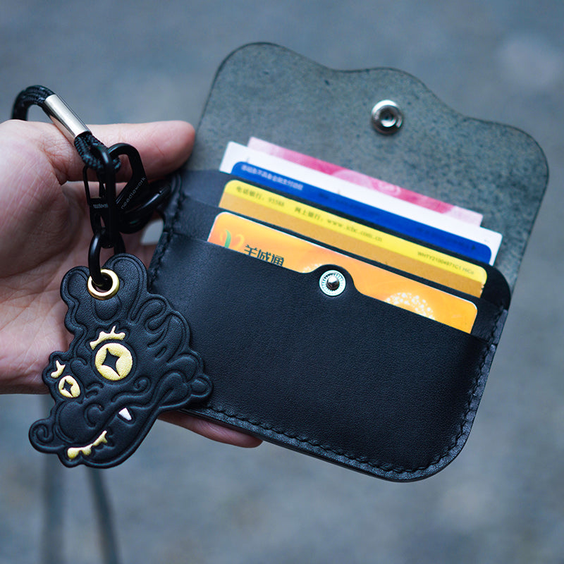 NEEDLEWORK Handmade Leather Card holder