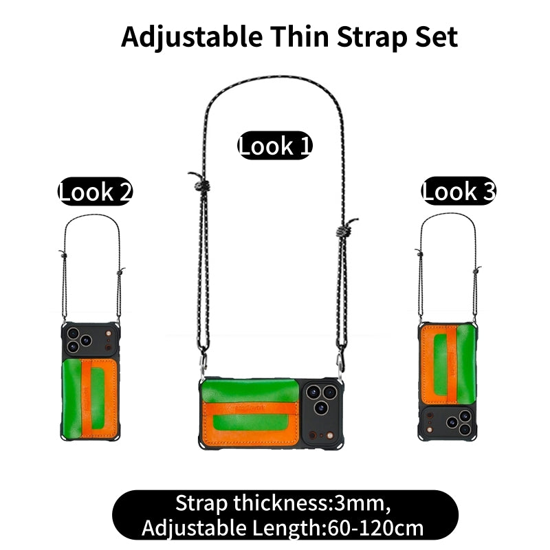 New Arrivals! Needlework iPhone 17 Series Classic Flip cover Wallet/Purse Crossbody phone case