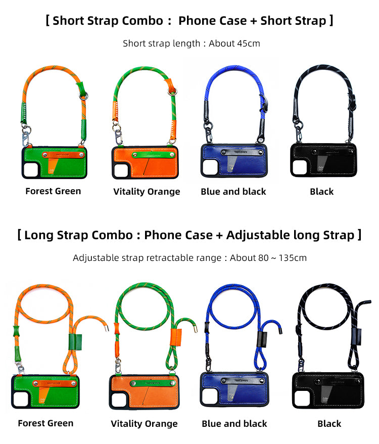 NEEDLEWORK Premium colorful multifuctional phone straps