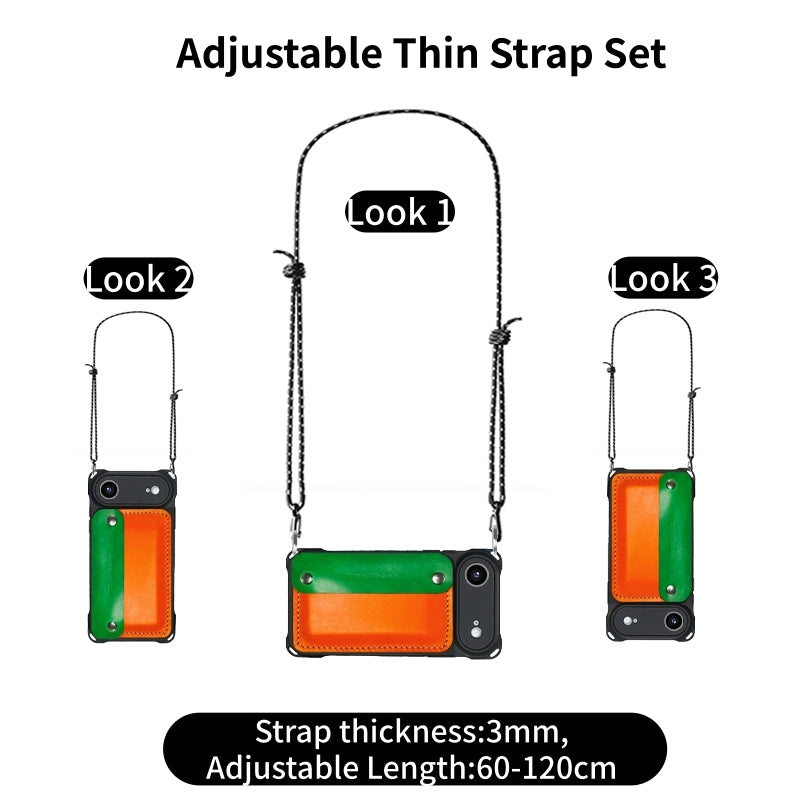 New Arrivals! Needlework iPhone 17 Series Wallet/Purse Crossbody phone case