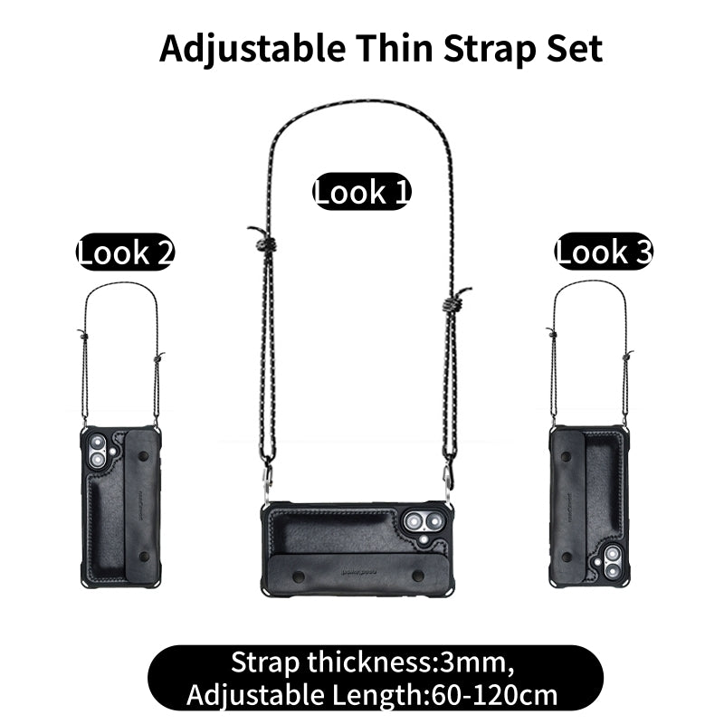 New Arrivals! Needlework iPhone 17 Series Classic Flip cover Wallet/Purse Crossbody phone case