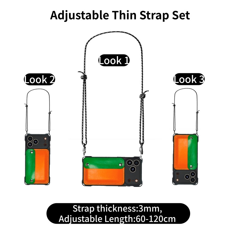 New Arrivals! Needlework iPhone 17 Series Wallet/Purse Crossbody phone case