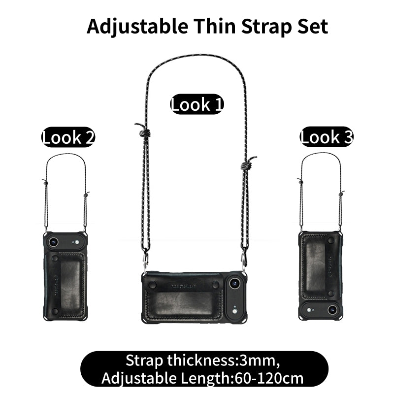 New Arrivals! Needlework iPhone 17 Series Wallet/Purse Crossbody phone case