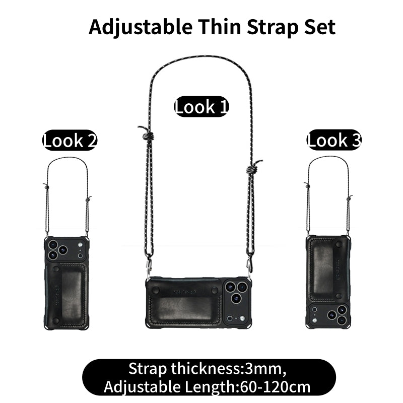 New Arrivals! Needlework iPhone 17 Series Wallet/Purse Crossbody phone case