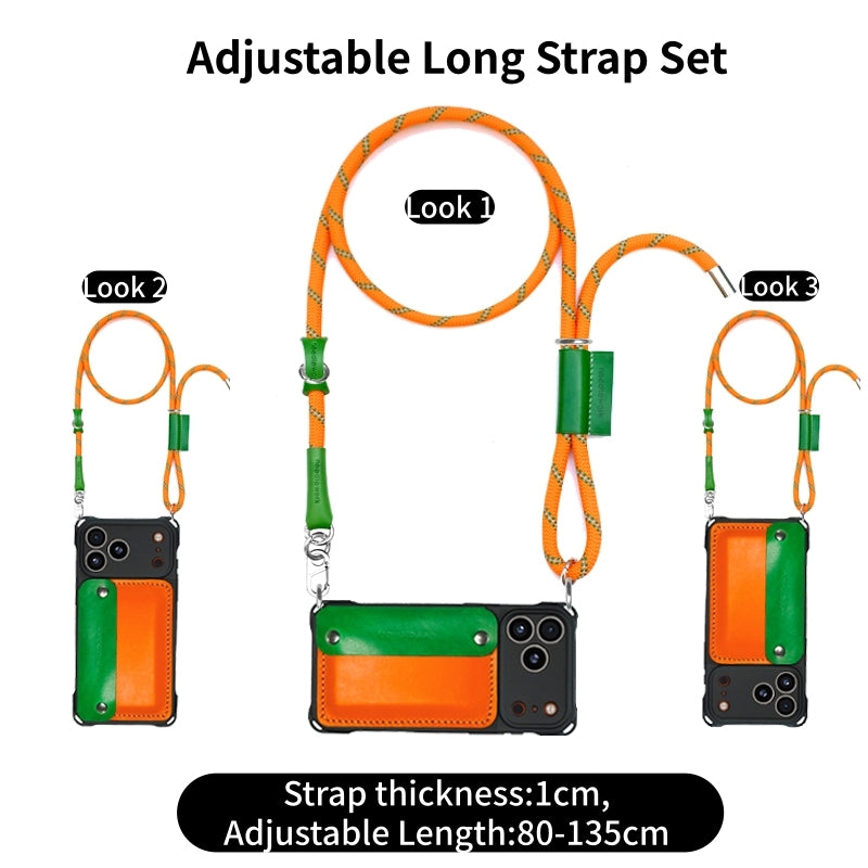 New Arrivals! Needlework iPhone 17 Series Wallet/Purse Crossbody phone case