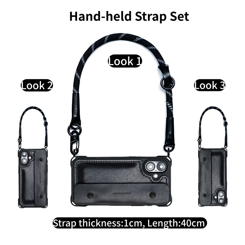 New Arrivals! Needlework iPhone 17 Series Classic Flip cover Wallet/Purse Crossbody phone case