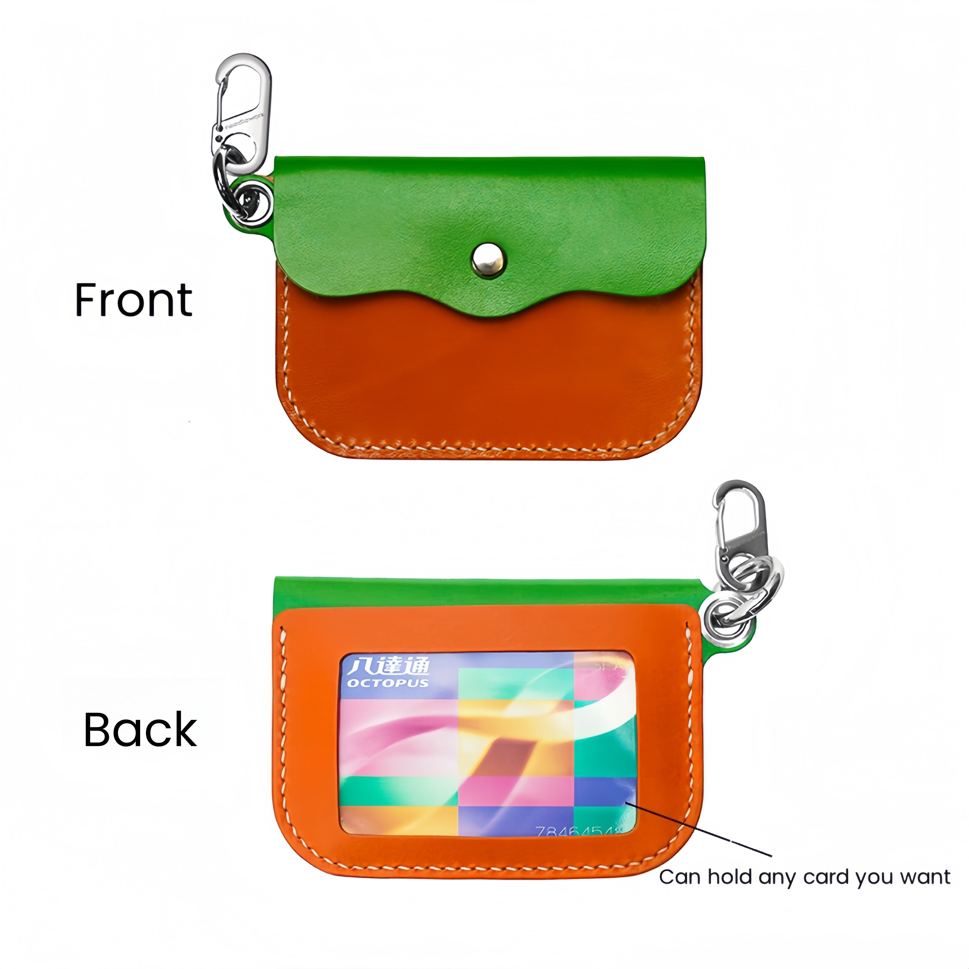 NEEDLEWORK Handmade Leather Card holder