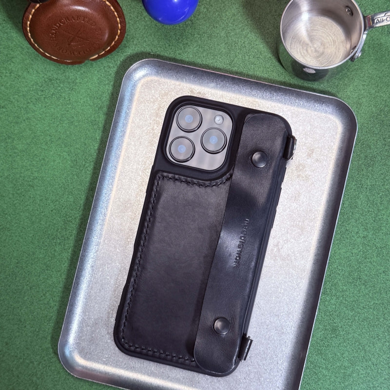 NEEDLEWORK Leather Purse Phone Case for iPhone 11-16 with Strap