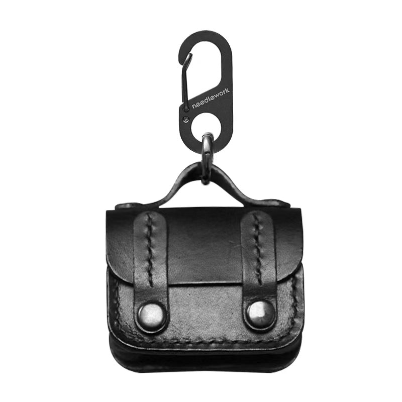 NEEDLEWORK Leather AirPods Cases British Postman Style