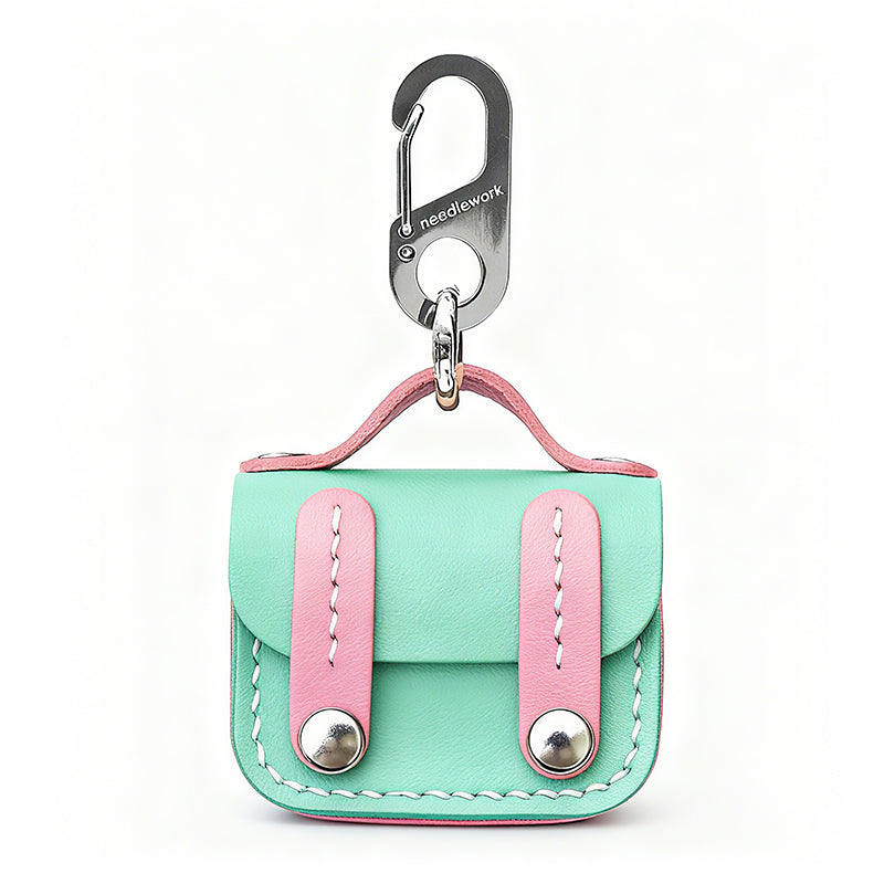 NEEDLEWORK Leather AirPods Cases British Postman Style