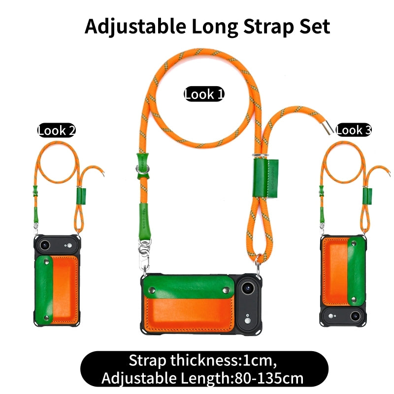 New Arrivals! Needlework iPhone 17 Series Wallet/Purse Crossbody phone case