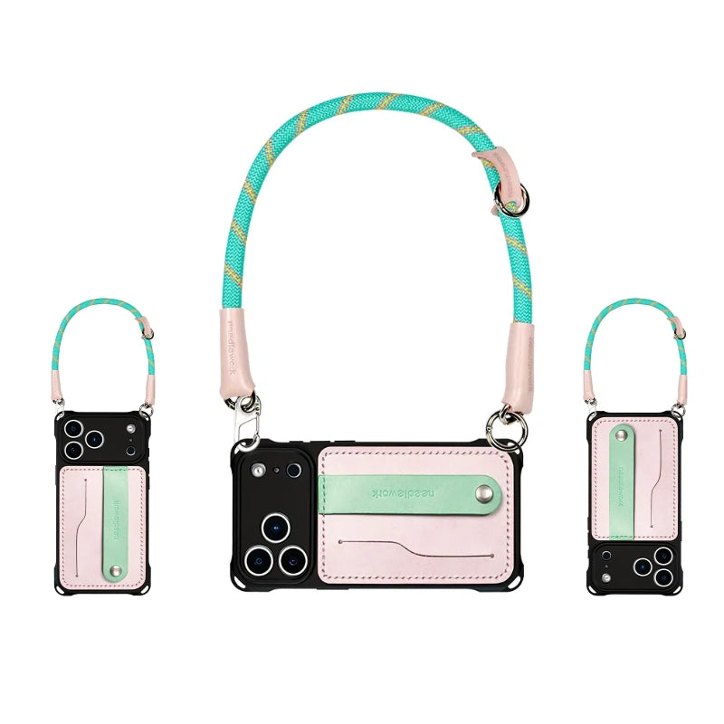 New Arrivals! Needlework iPhone 17 Series card holder phone case