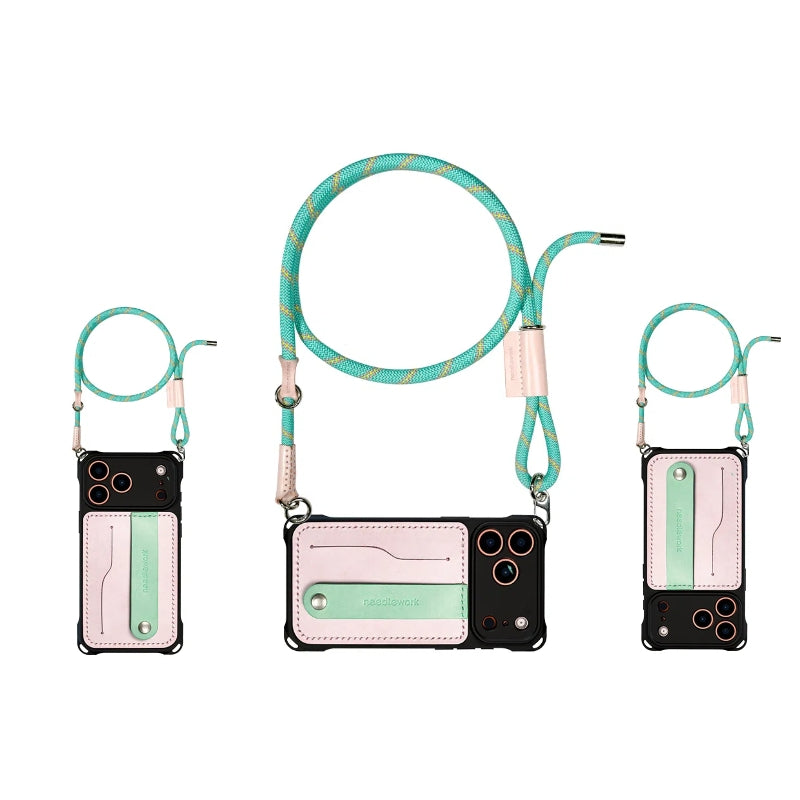 New Arrivals! Needlework iPhone 17 Series card holder phone case