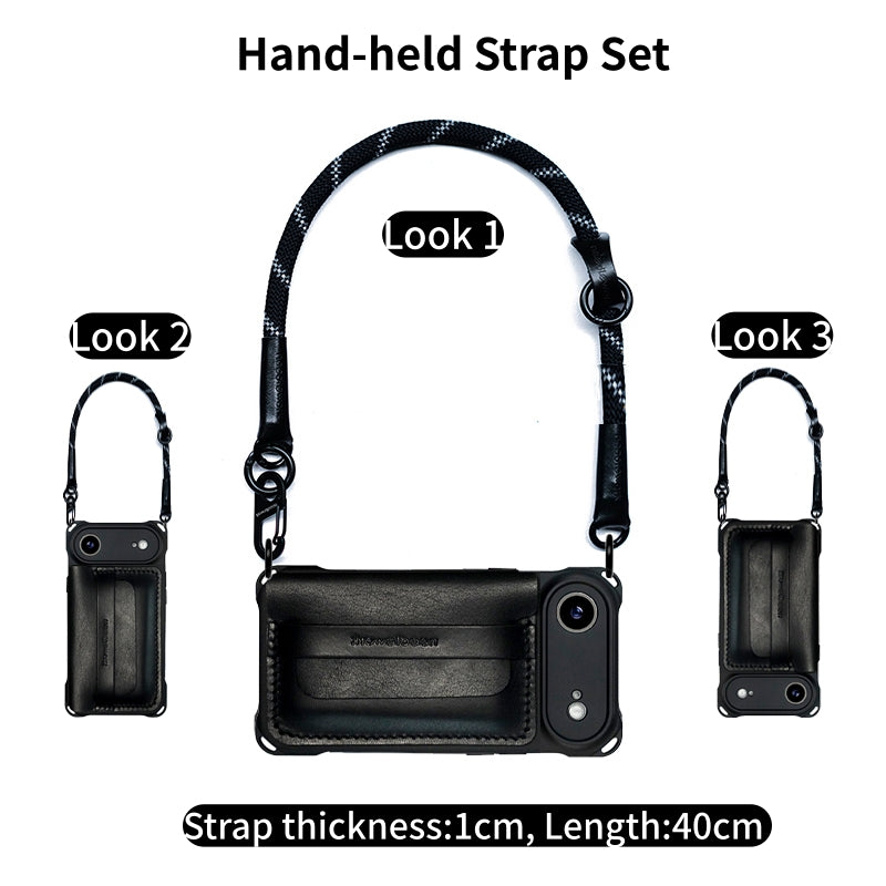 New Arrivals! Needlework iPhone 17 Series Classic Flip cover Wallet/Purse Crossbody phone case