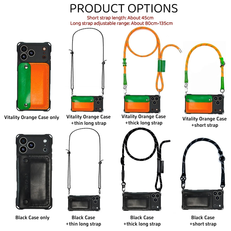 New Arrivals! Needlework iPhone 17 Series Wallet/Purse Crossbody phone case