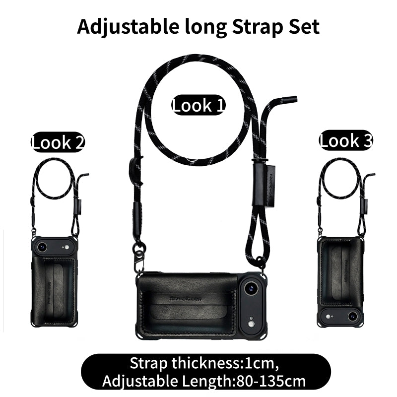 New Arrivals! Needlework iPhone 17 Series Classic Flip cover Wallet/Purse Crossbody phone case