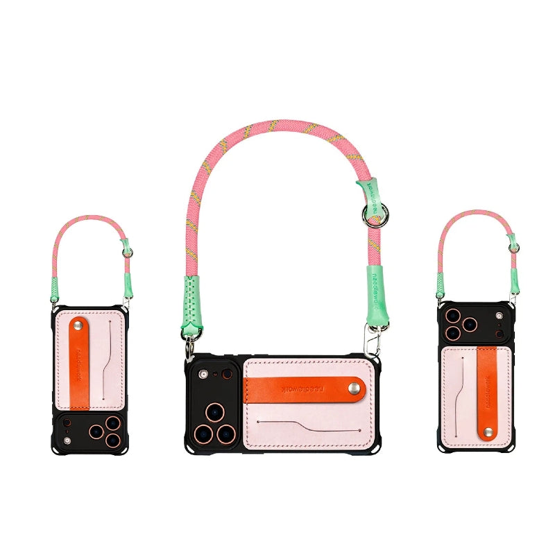 New Arrivals! Needlework iPhone 17 Series card holder phone case