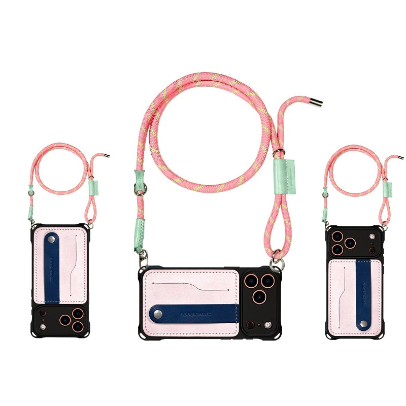 New Arrivals! Needlework iPhone 17 Series card holder phone case