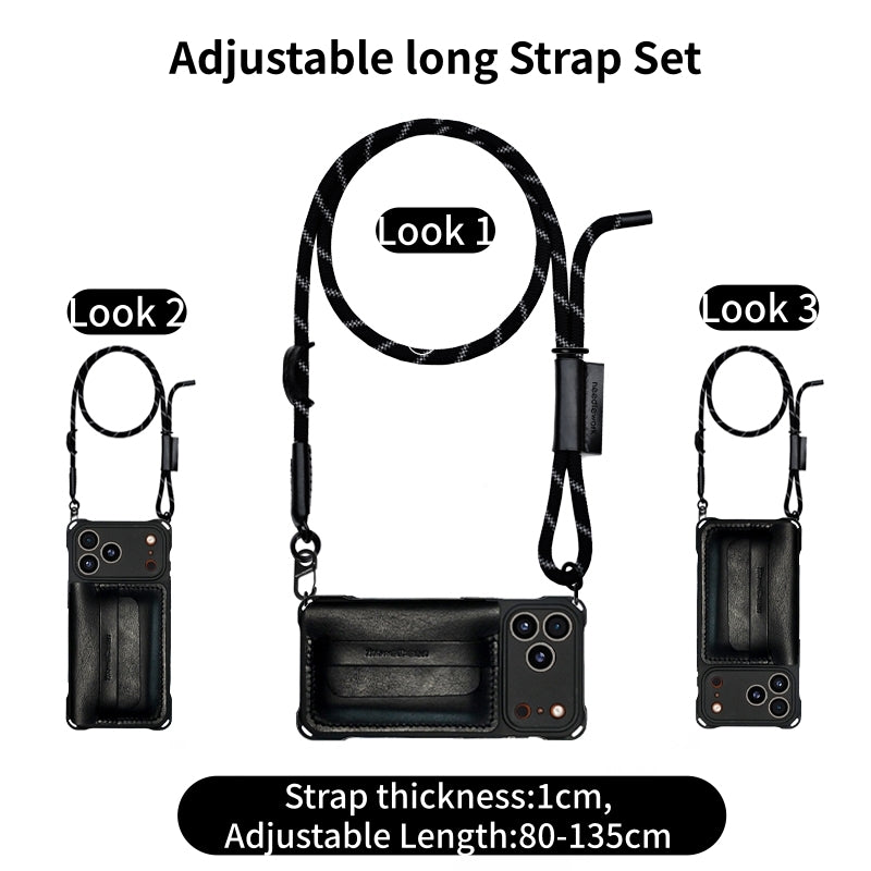 New Arrivals! Needlework iPhone 17 Series Classic Flip cover Wallet/Purse Crossbody phone case