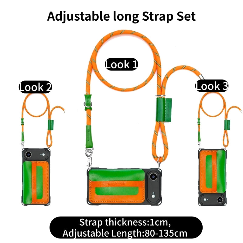 New Arrivals! Needlework iPhone 17 Series Classic Flip cover Wallet/Purse Crossbody phone case