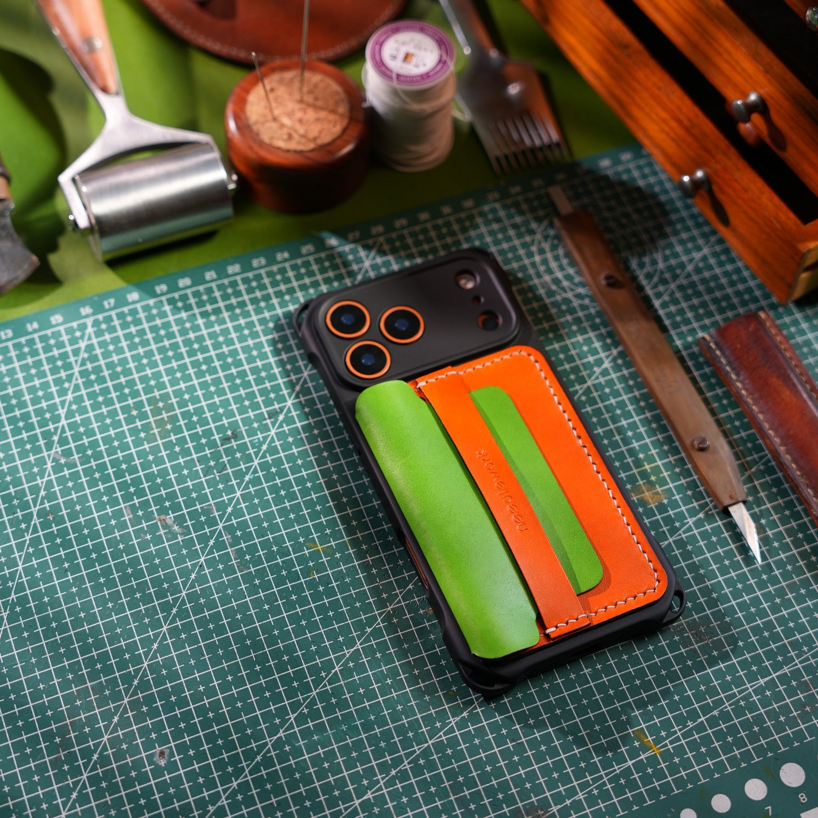 New Arrivals! Needlework iPhone 17 Series Classic Flip cover Wallet/Purse Crossbody phone case