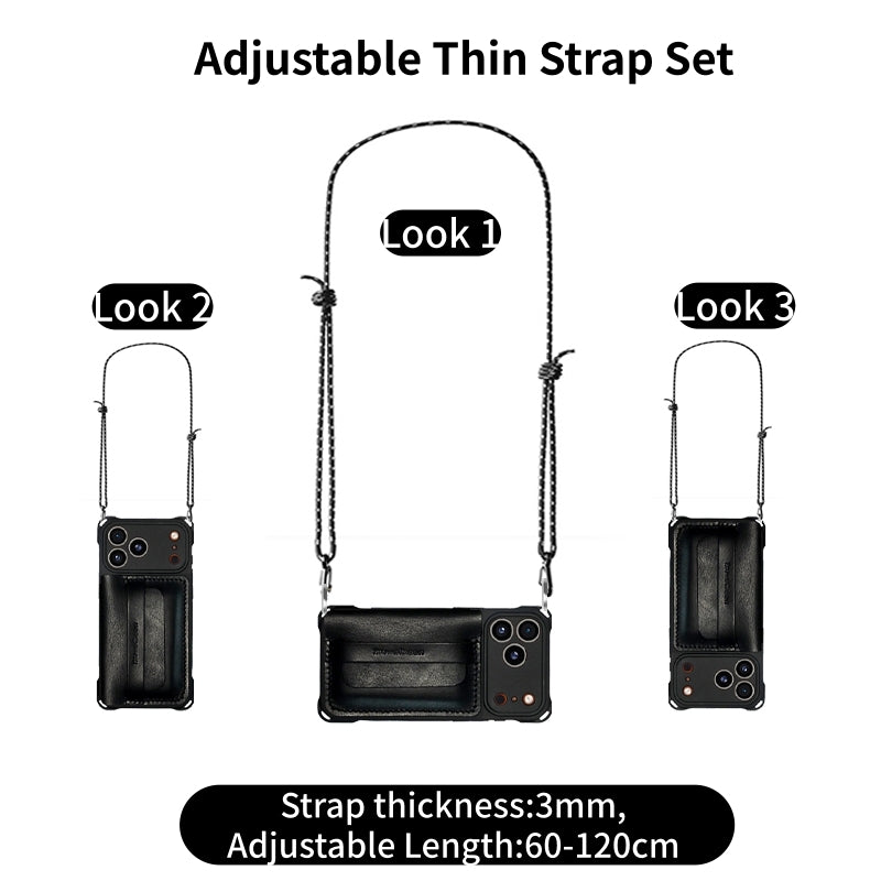 New Arrivals! Needlework iPhone 17 Series Classic Flip cover Wallet/Purse Crossbody phone case