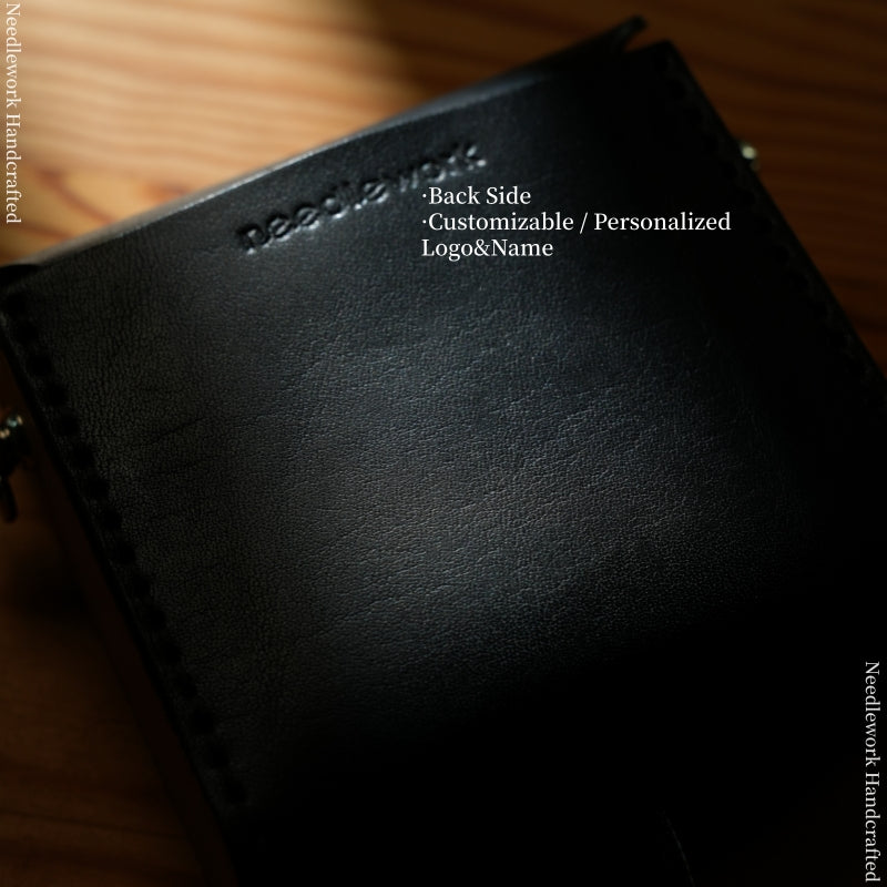 NEEDLEWORK Classic retro creative Leather multifunctional storage bag