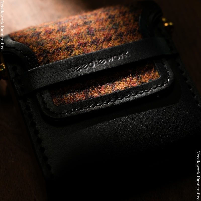 NEEDLEWORK Leather vintage phone bag multifunctional storage bag