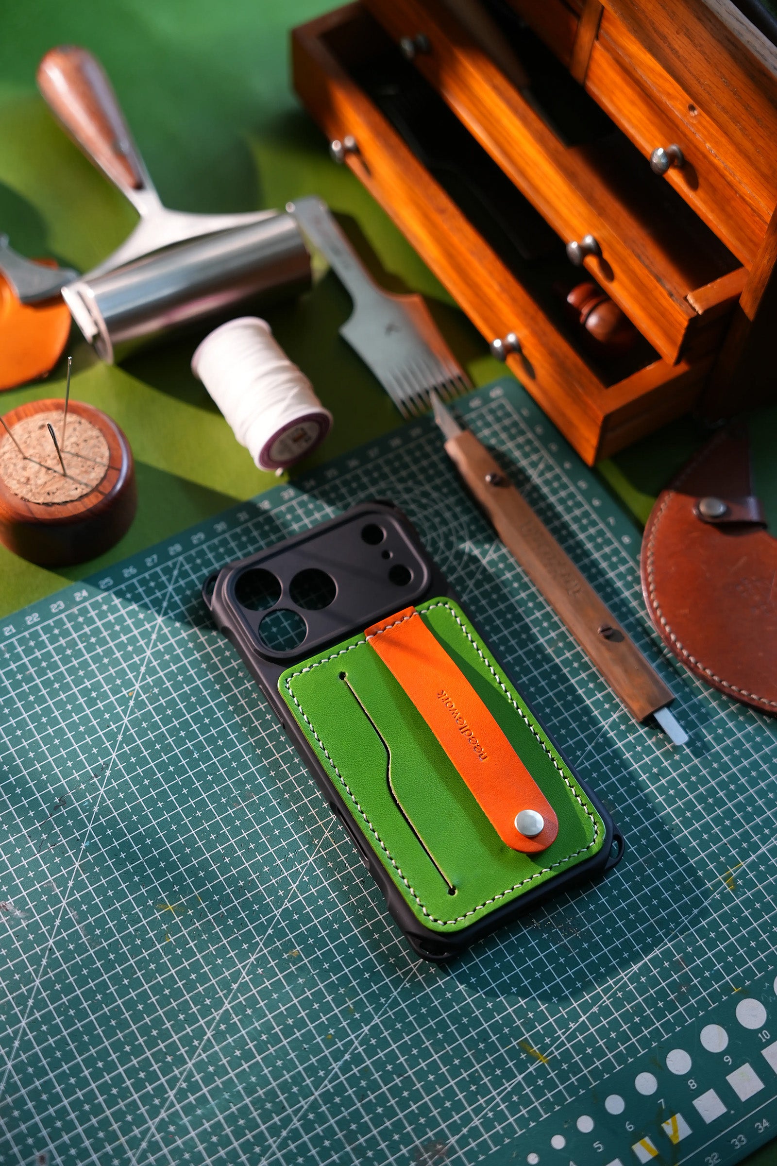 New Arrivals! Needlework iPhone 17 Series card holder phone case
