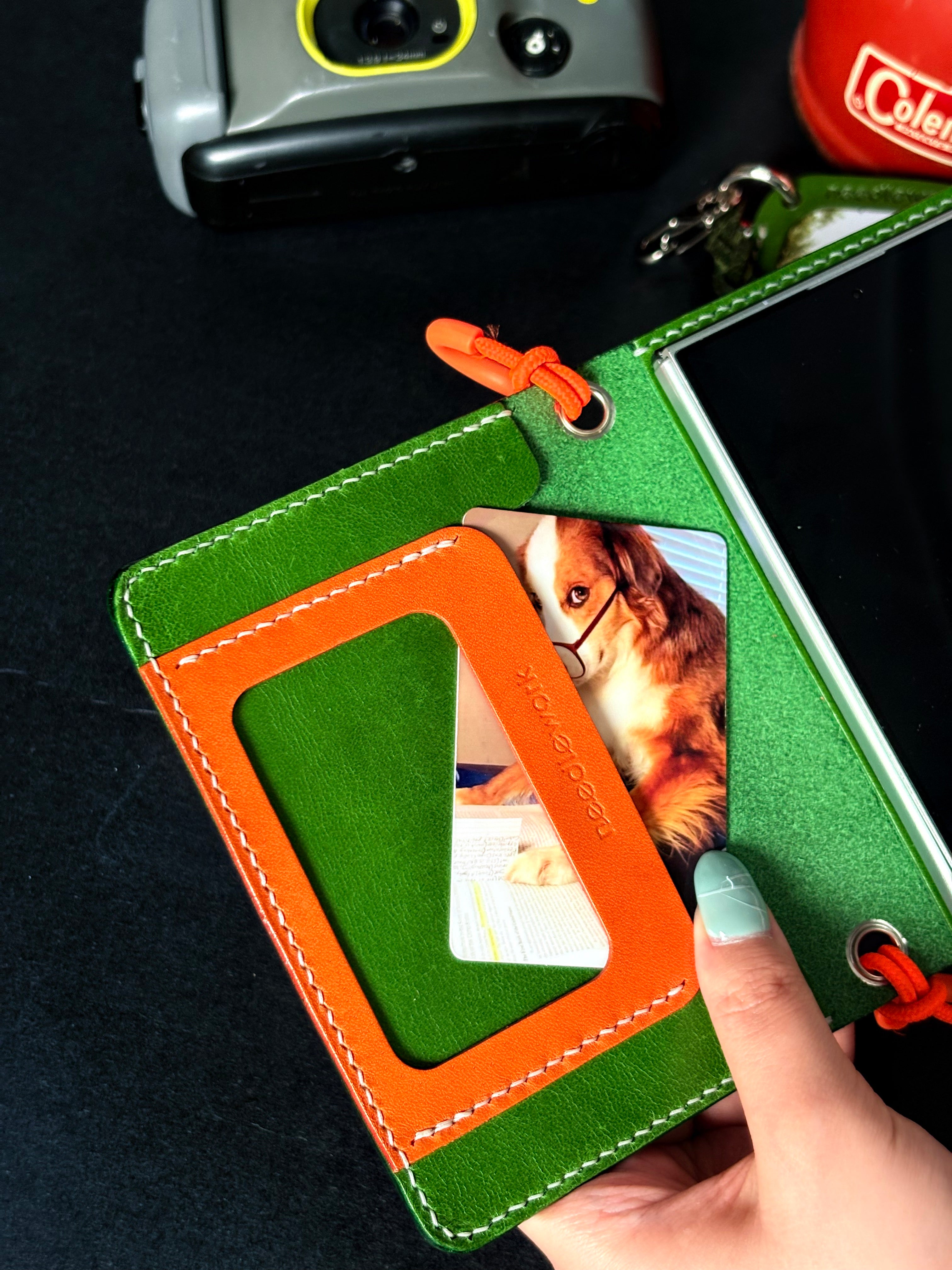 NEEDLEWORK Handcrafted Leather Galaxy Z Fold8 Cover Wallet Phone Case