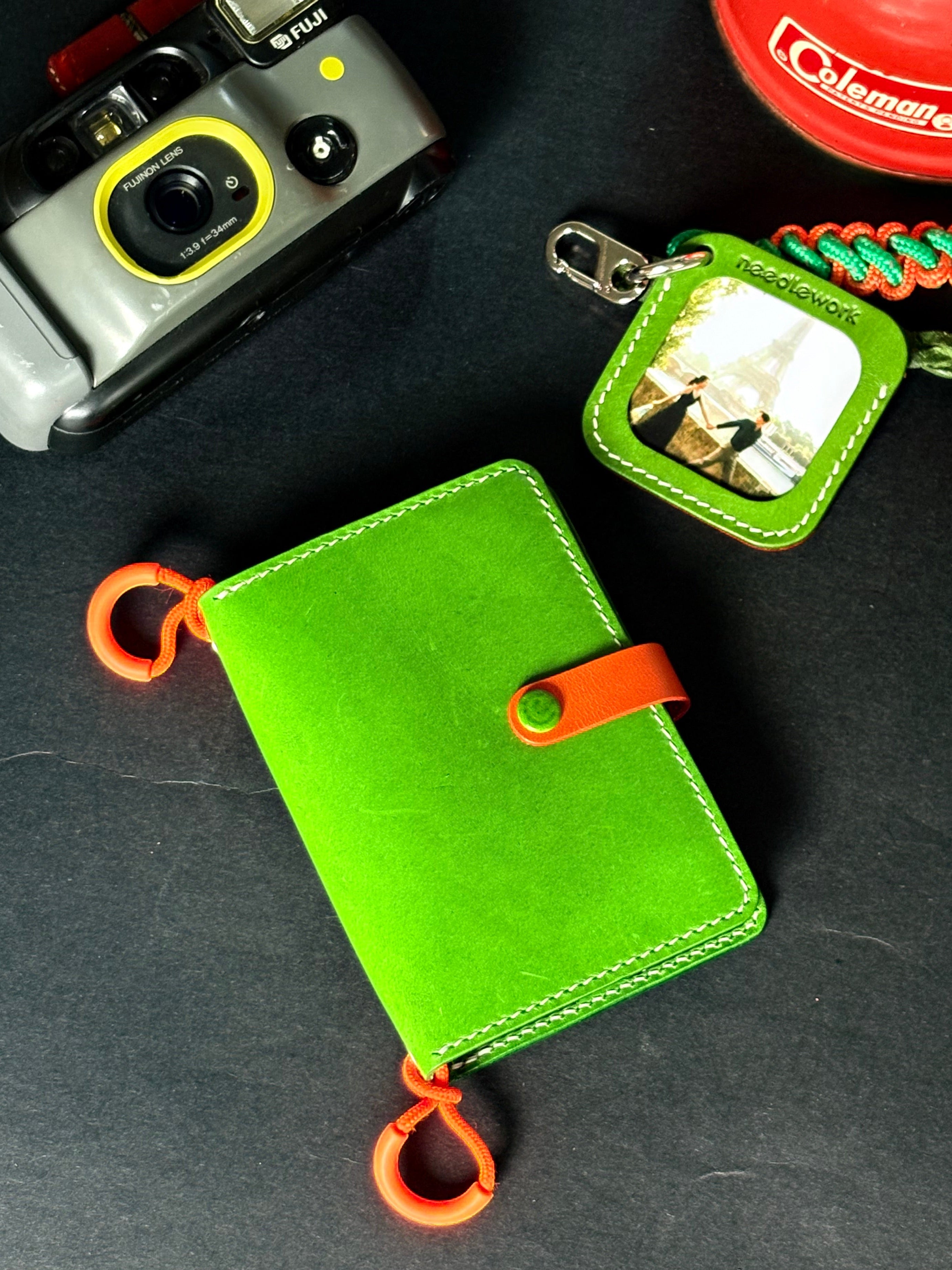 NEEDLEWORK Handcrafted Leather Galaxy Z Fold8 Cover Wallet Phone Case