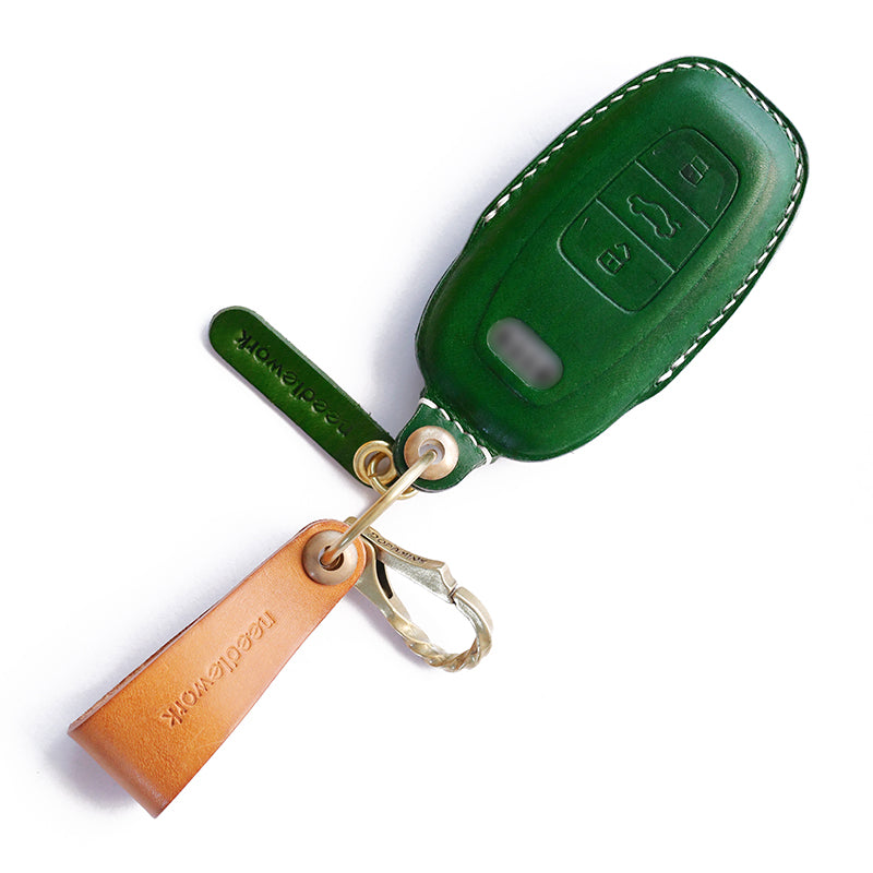 NEEDLEWORK Leather Car Key Cases for Audi Q2L/A2L/A4L/A5/Q5L/A6L Car
