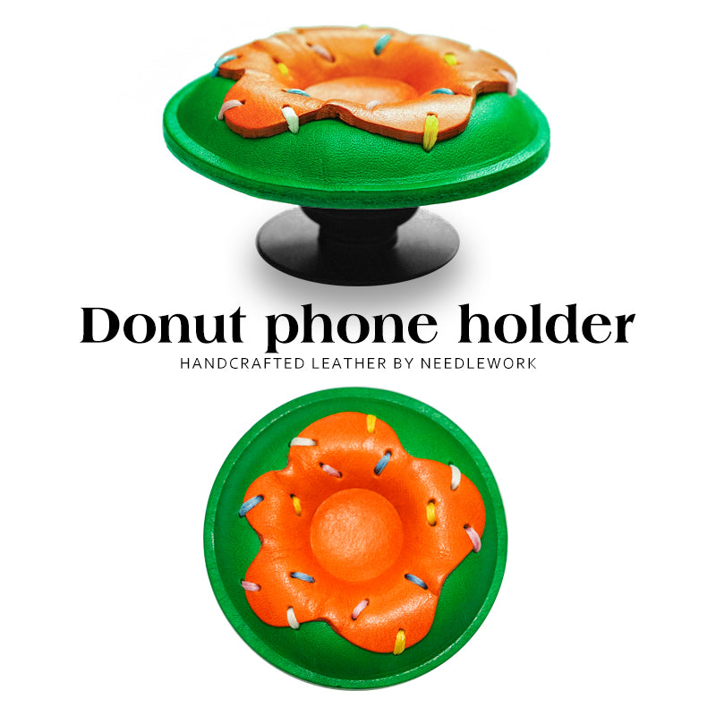 NEEDLEWORK Handcrafted creative cute donuts pendant