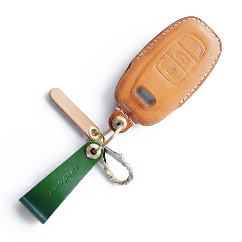 NEEDLEWORK Leather Car Key Cases for Audi Q2L/A2L/A4L/A5/Q5L/A6L Car