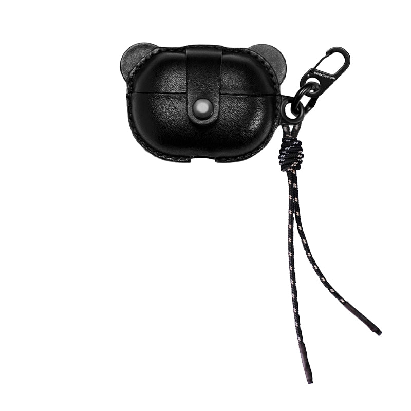 NEEDLEWORK Handcrafted Leather Freebuds pro/ Freeclip Earphone Cases Mickey Mouse Cartoon Style