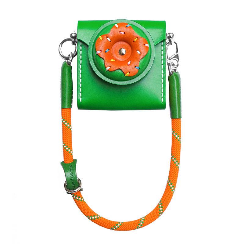 NEEDLEWORK Leather Donut phone bag for all phone models