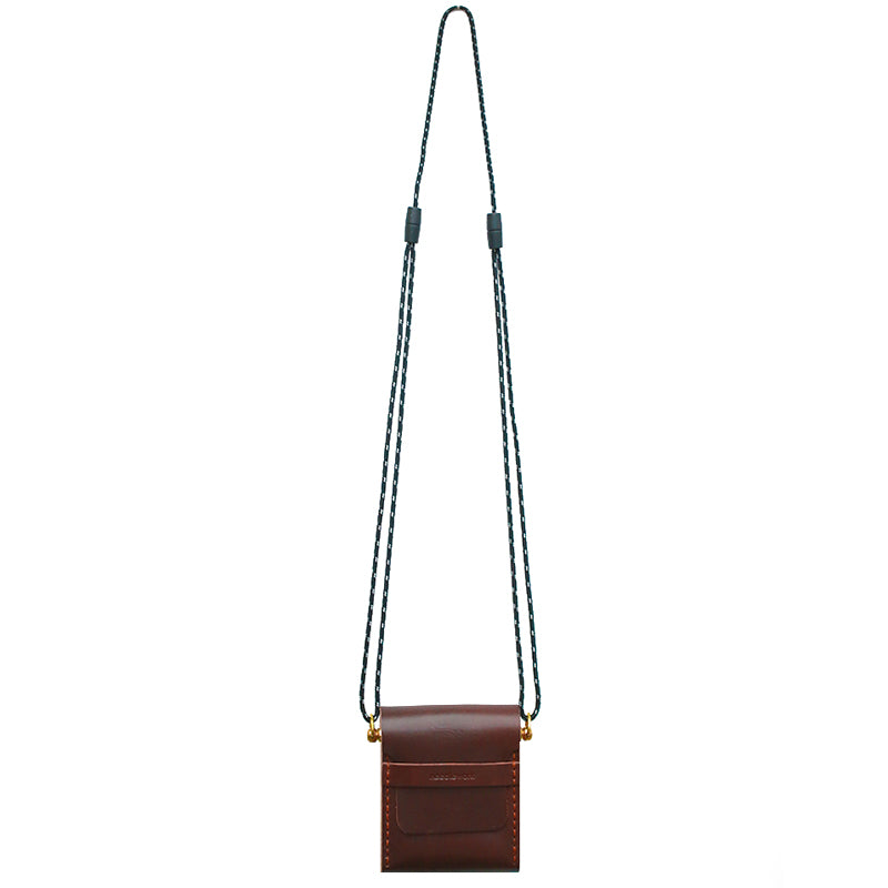 NEEDLEWORK Leather vintage phone bag multifunctional storage bag