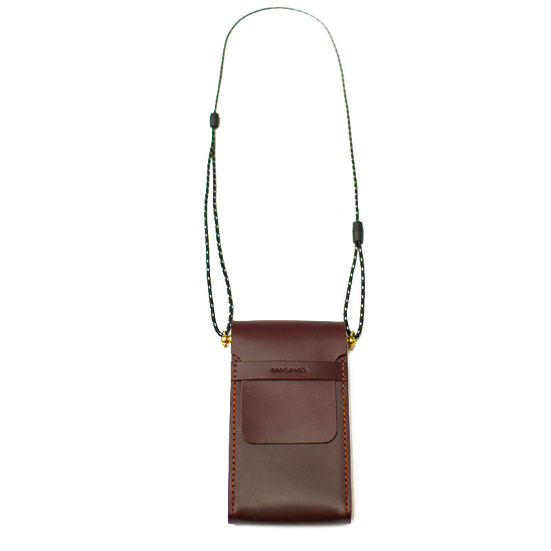 NEEDLEWORK Leather vintage phone bag multifunctional storage bag