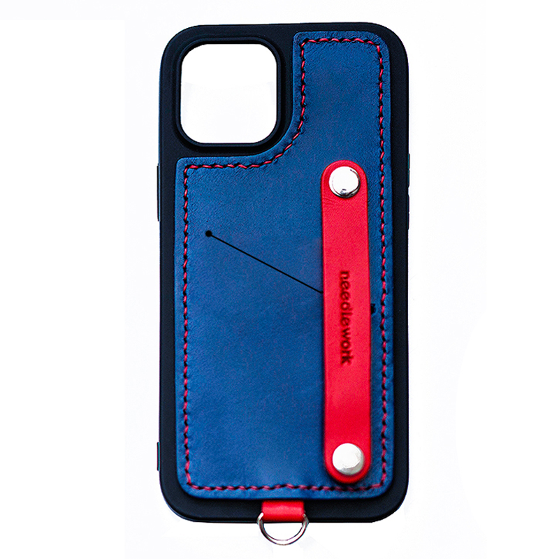 NEEDLEWORK Leather card holder phone case for iPhone 11-16