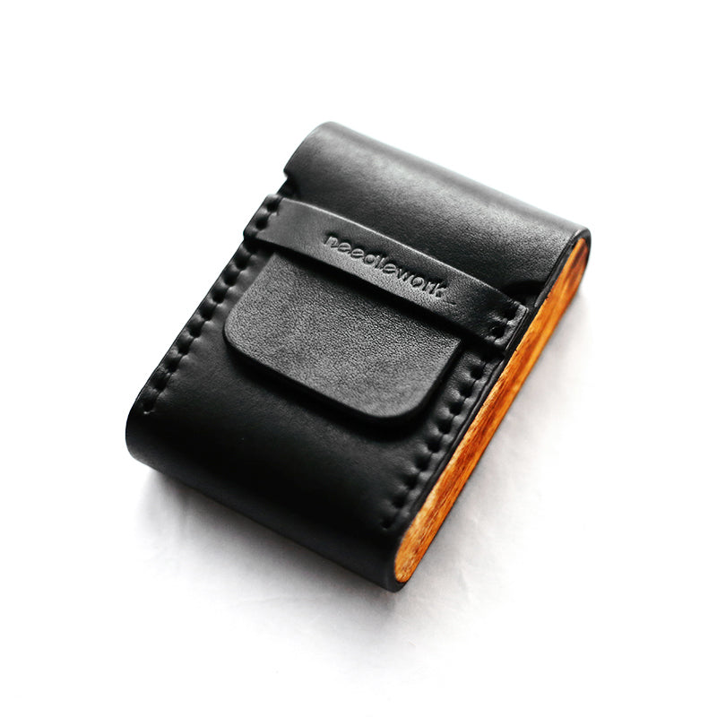 NEEDLEWORK Retro Leather Cigarette cases multifunctional storage bag
