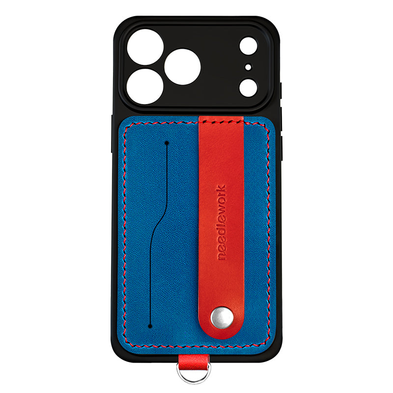 NEEDLEWORK Leather card holder phone case for iPhone 11-17